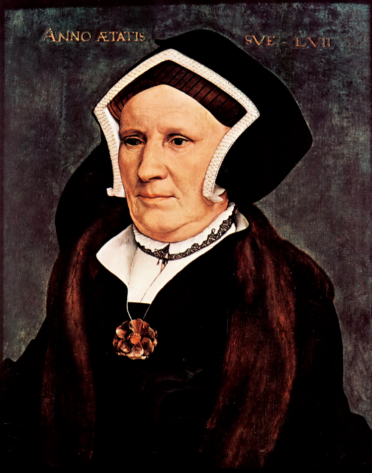   小汉斯·荷尔拜因 Hans Holbein the Younger——玛格莱特·巴茨的肖像